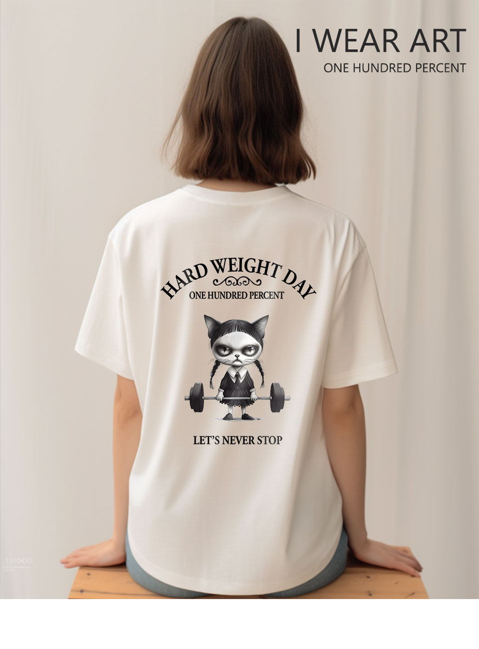MUSINSA公式 | OHP OHP x HARMONIA b Cats Day Weight Semi-Over