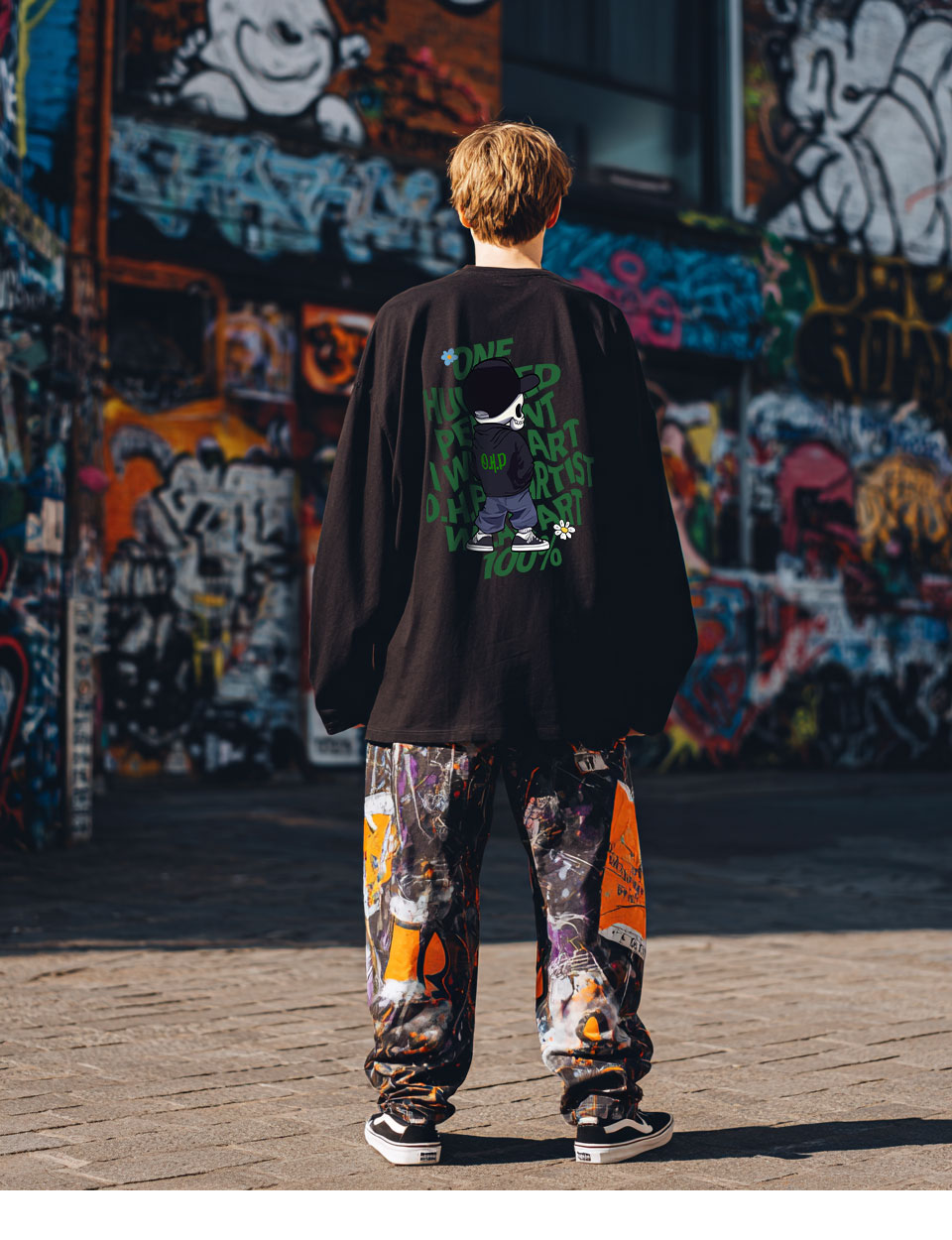OHPxHARMONIA bヒップスカルベーシック長袖Tシャツ - O.H.P JAPAN