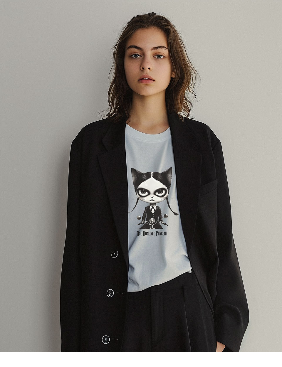 MUSINSA公式 | OHP OHP x HARMONIA Cats Day no.2 semi-over