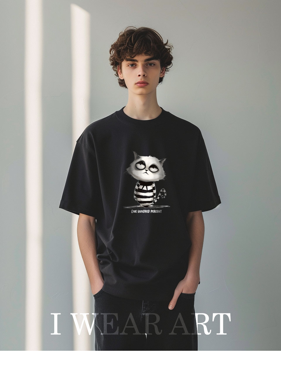 OHP X HARMONIA Catsday Semi Over Short Sleeve T-Shirt (2 色) MUSINSA公式 | OHP OHP x HARMONIA Cats Day no.2 semi-over